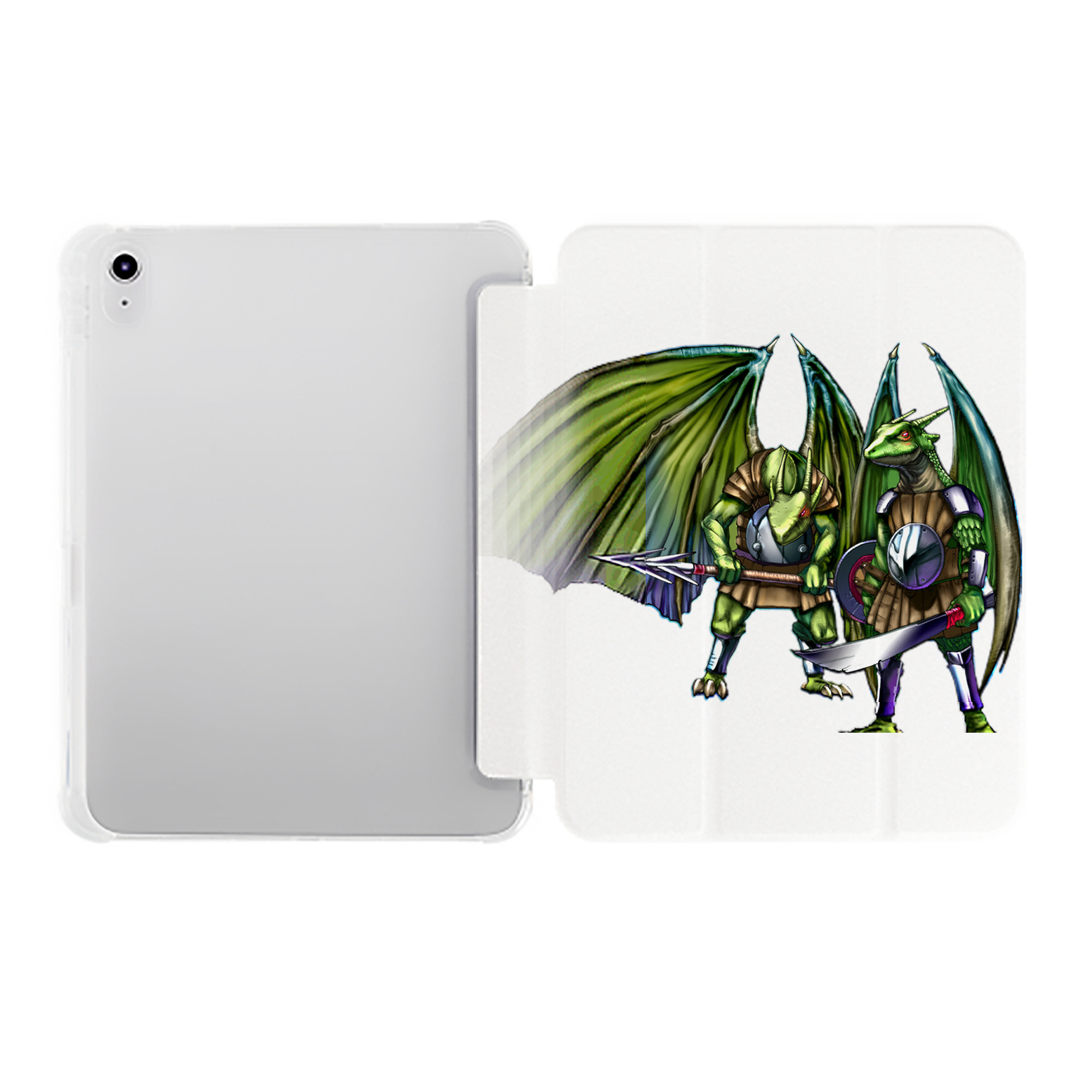 （画像用） 遊☆戯☆王 Yu-Gi-Oh! IPad ケース ペン収納付き 三つ折りスタンド PUレザー×シリコン 対応機種9.5/10.5/10.9インチ